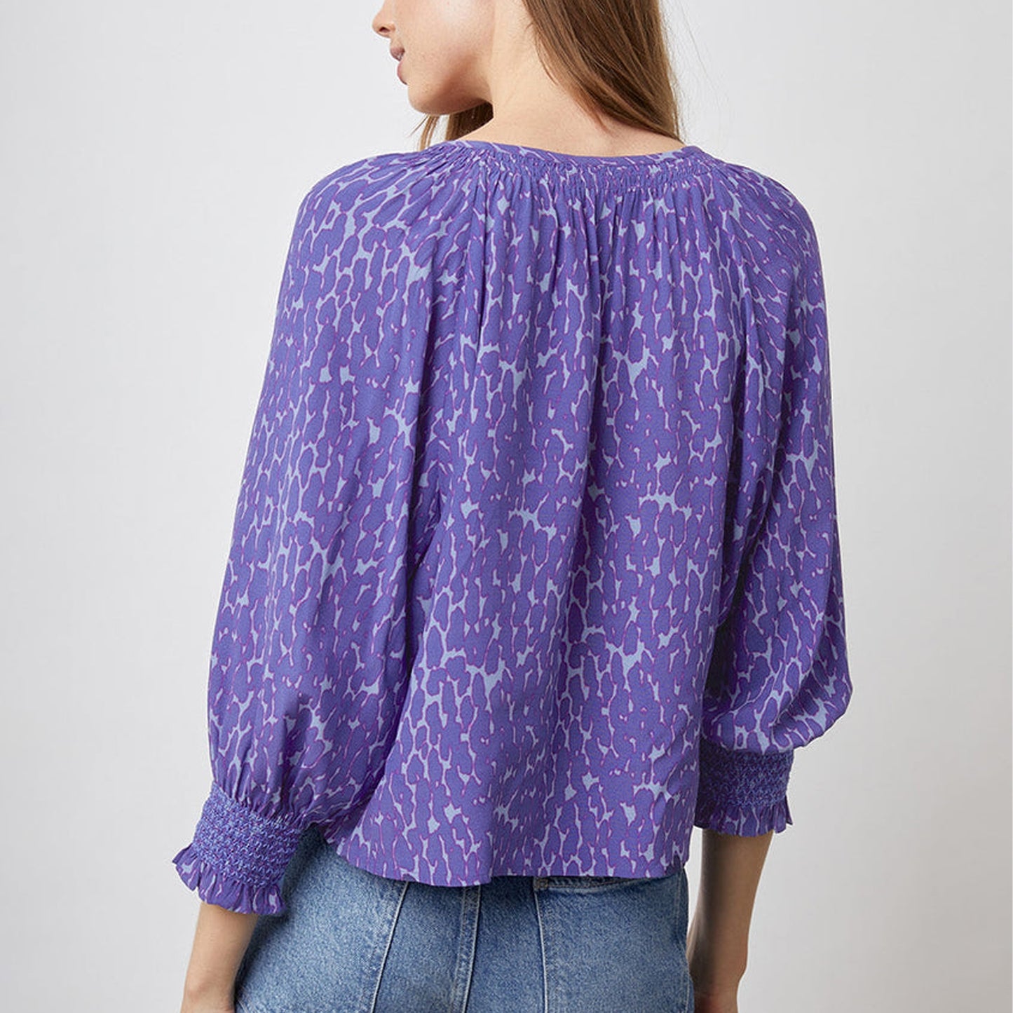 Mariah Top - Static Leopard