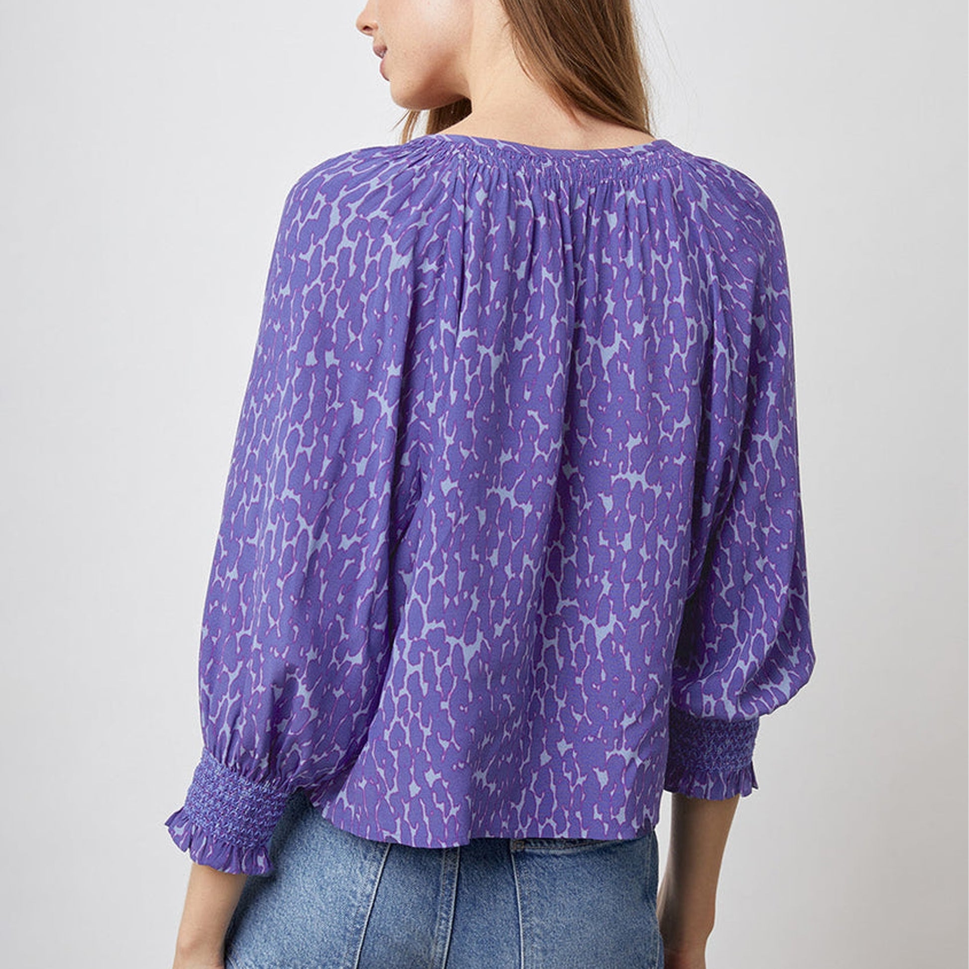 Rails Mariah Top - Static Leopard