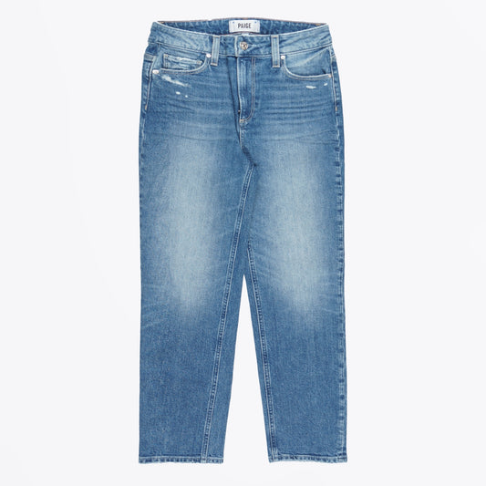 - Sarah - Straight Ankle Jeans - Blue