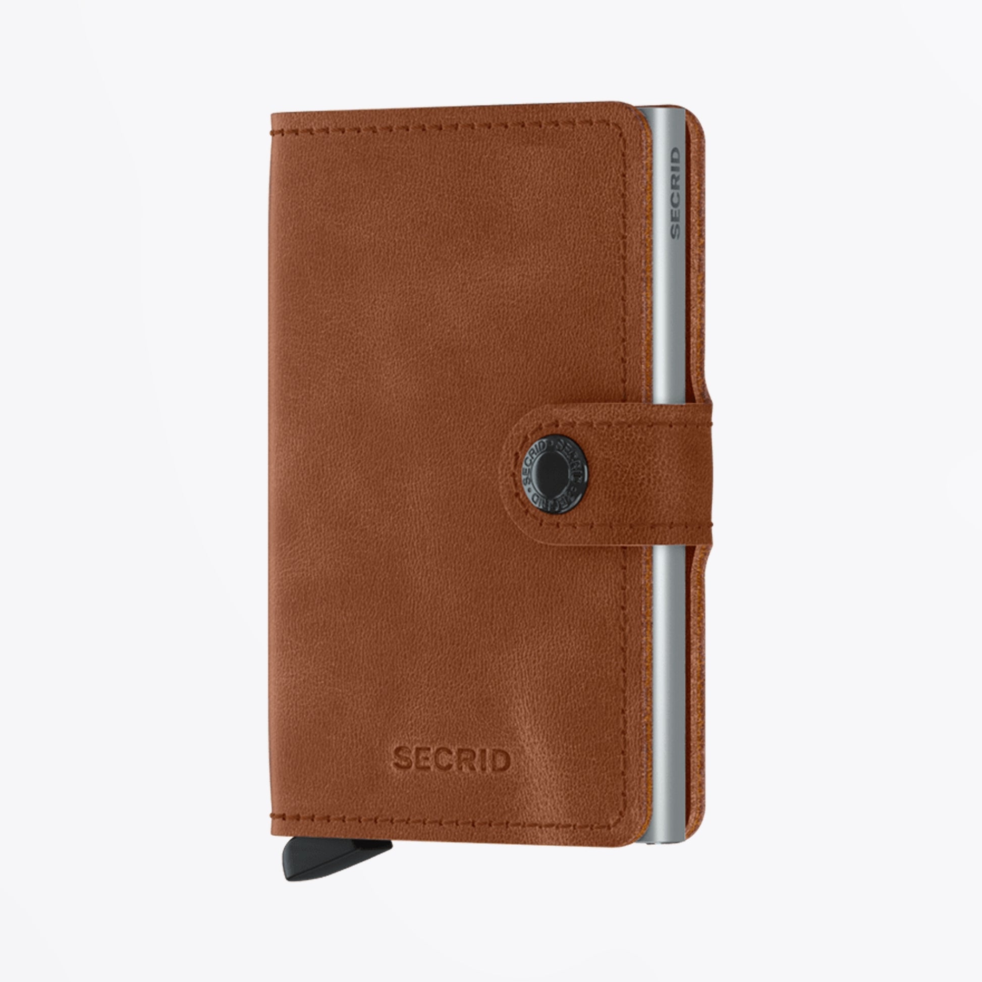 Secrid Miniwallet - Vintage Cognac Silver