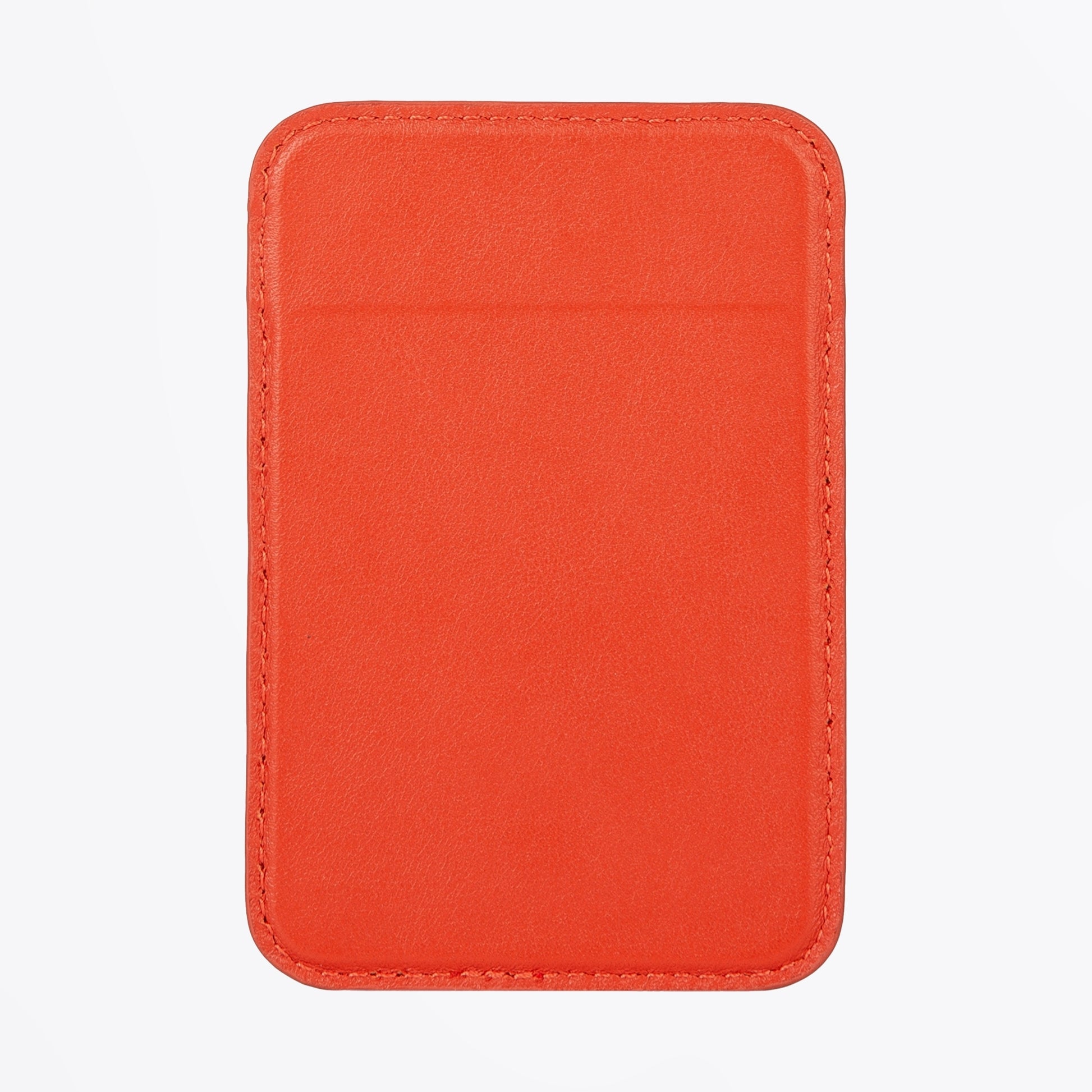 Paul Magnetic Logo Wallet - Coral Red