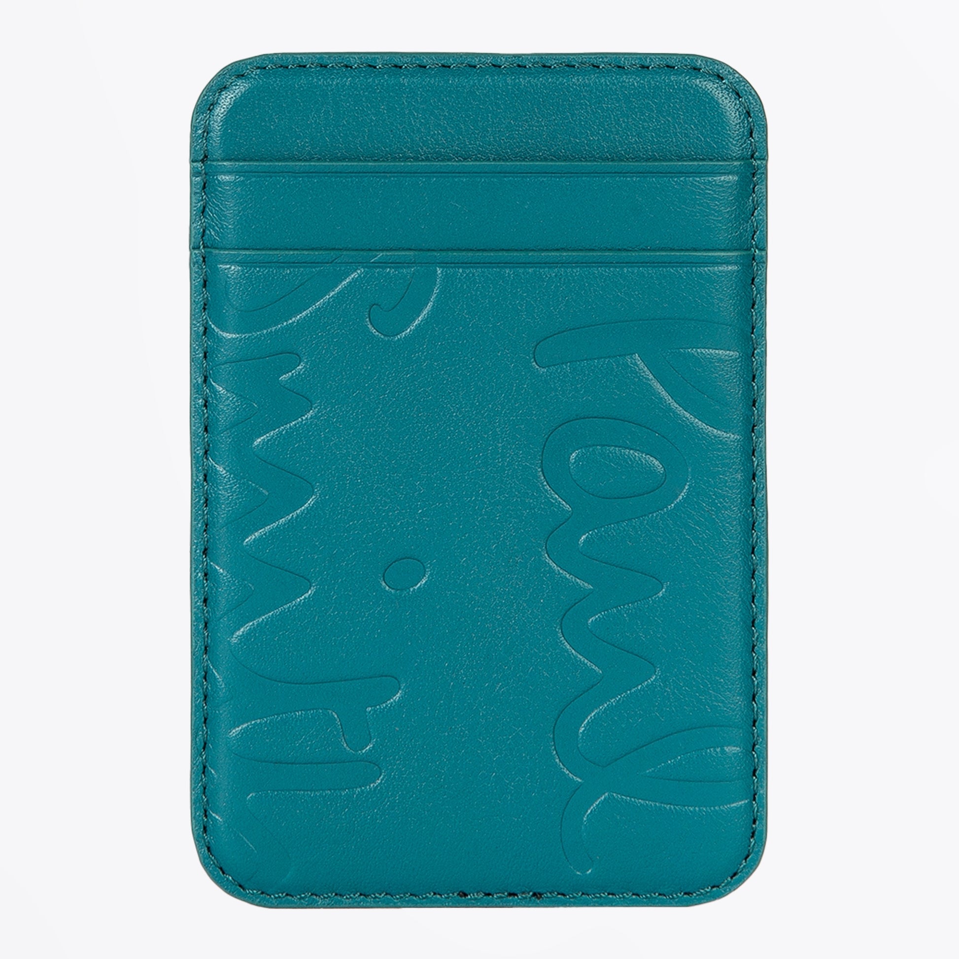 Paul Magnetic Logo Wallet - Teal