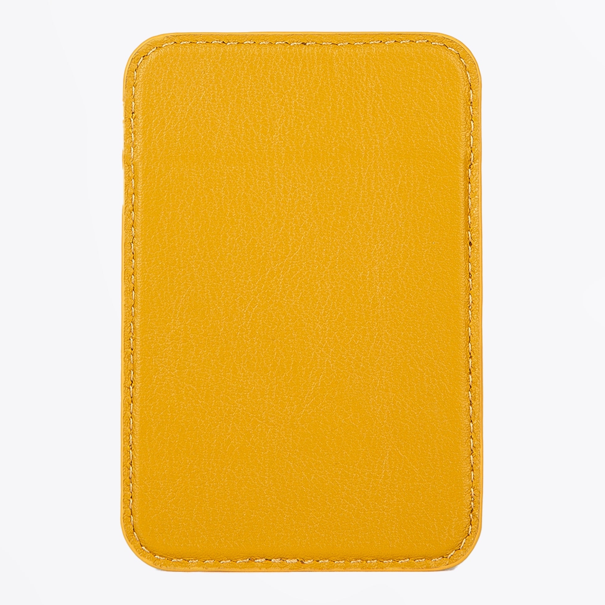 Paul Magnetic Logo Wallet - Ochre Yellow