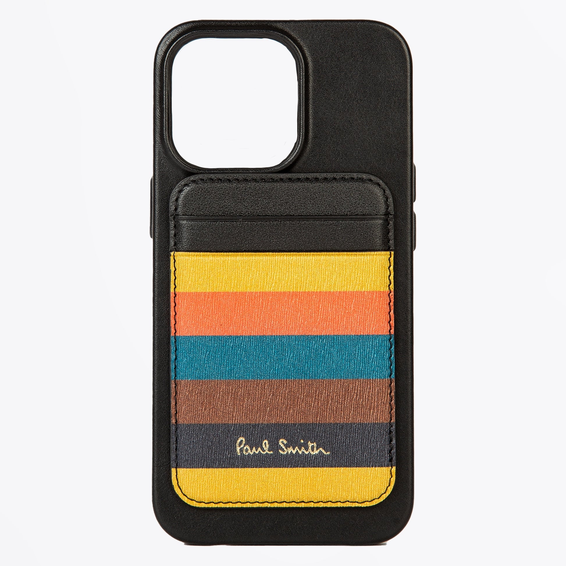 Paul Magnetic Logo Wallet - Artist Stripe