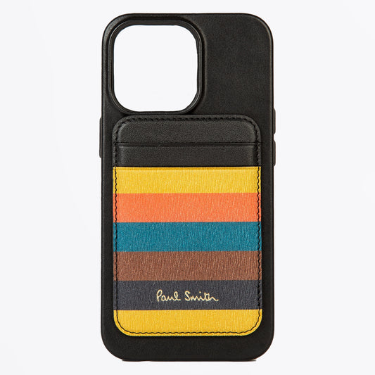 Magnetic Logo Wallet - Artist Stripe