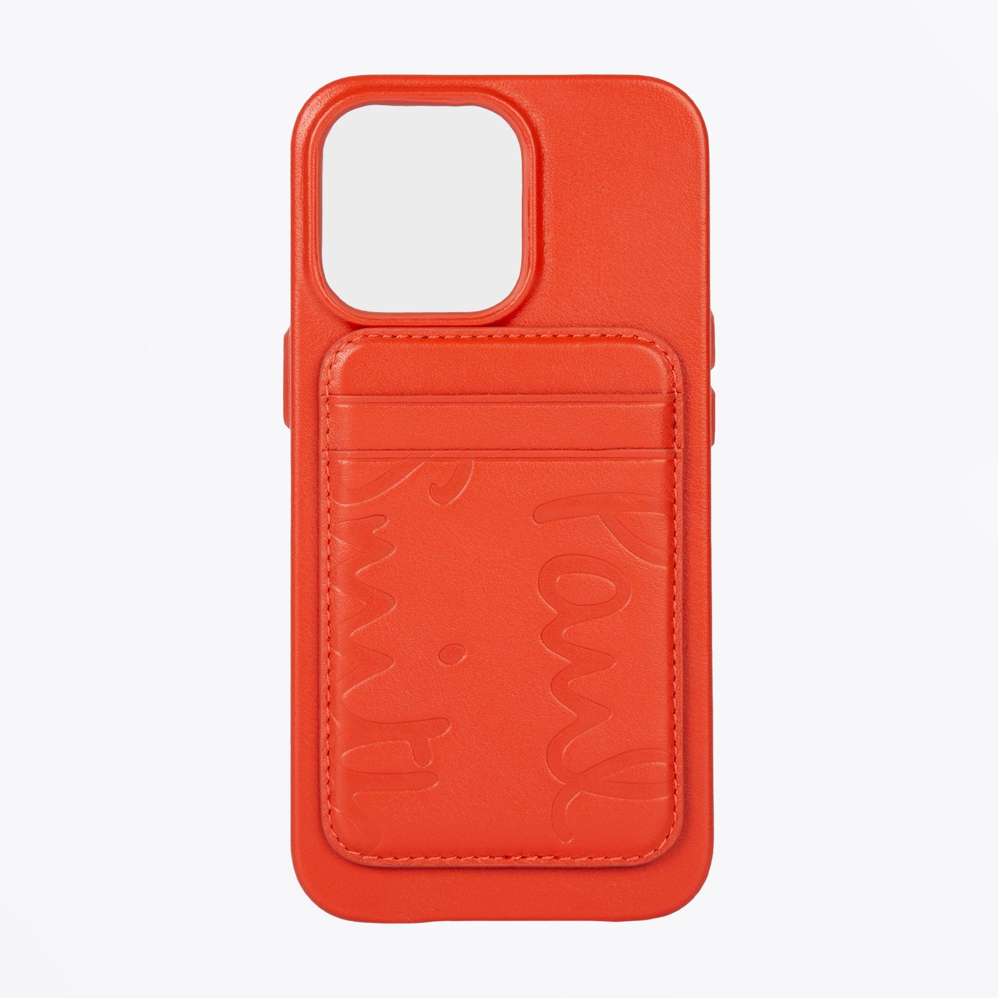 Paul - iPhone 14 Pro Case - Coral Red