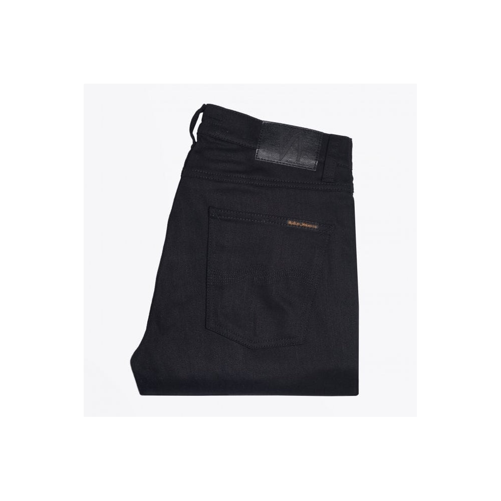 Nudie Lean Dean Jeans - Dry Ever Black