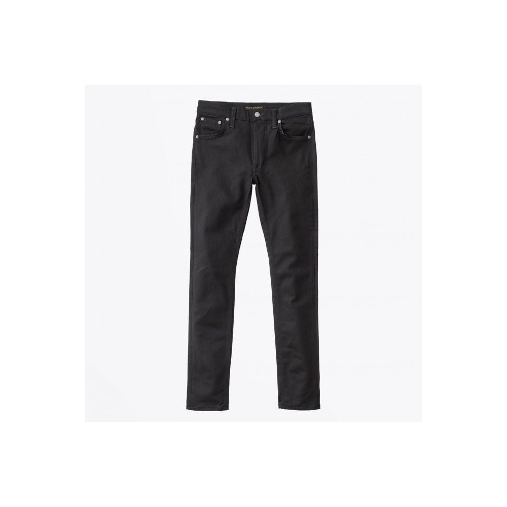 Nudie Lean Dean Jeans - Dry Ever Black