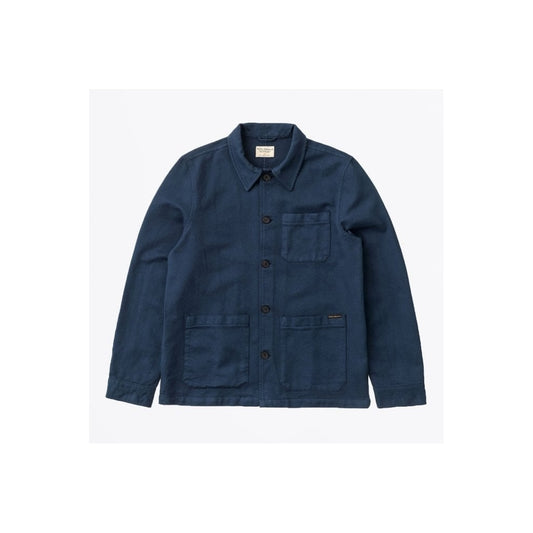 - Barney - Worker Jacket - Indigo Blue