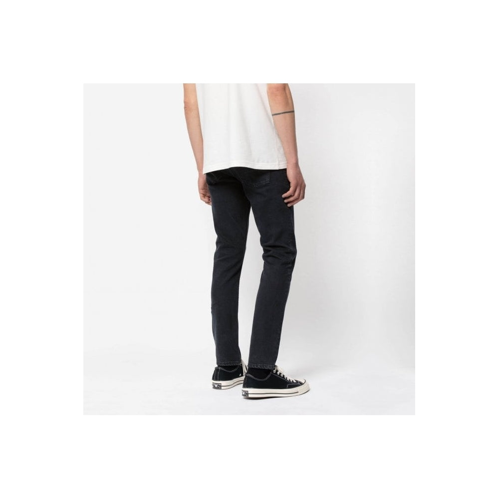 Nudie Lean Dean - Black Skies Jeans - Blue/Black