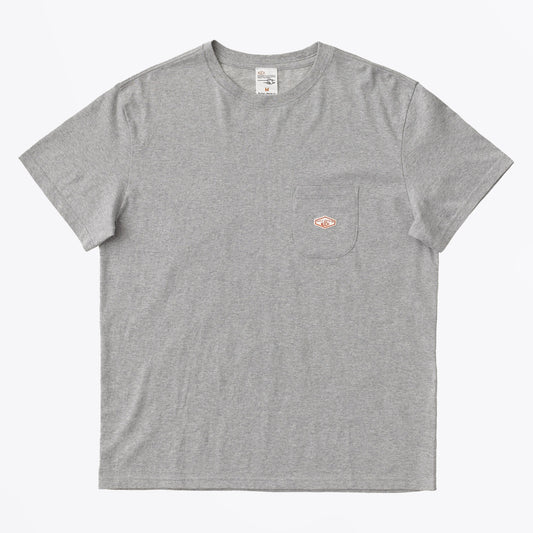 Leffe Pocket Tee - Grey Melange