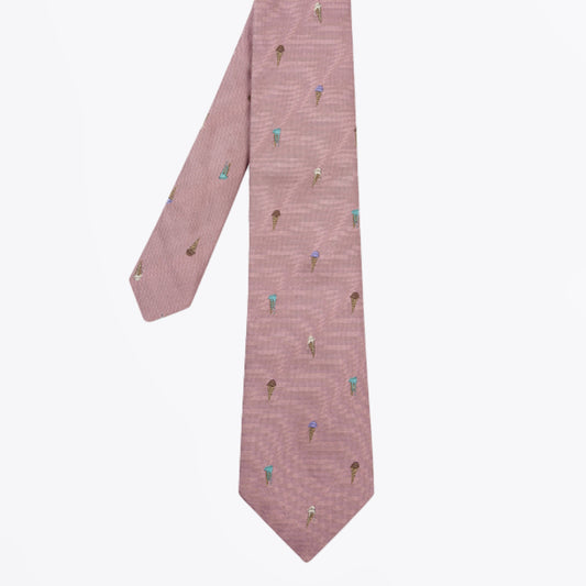 Ice Cream Ties - Pink
