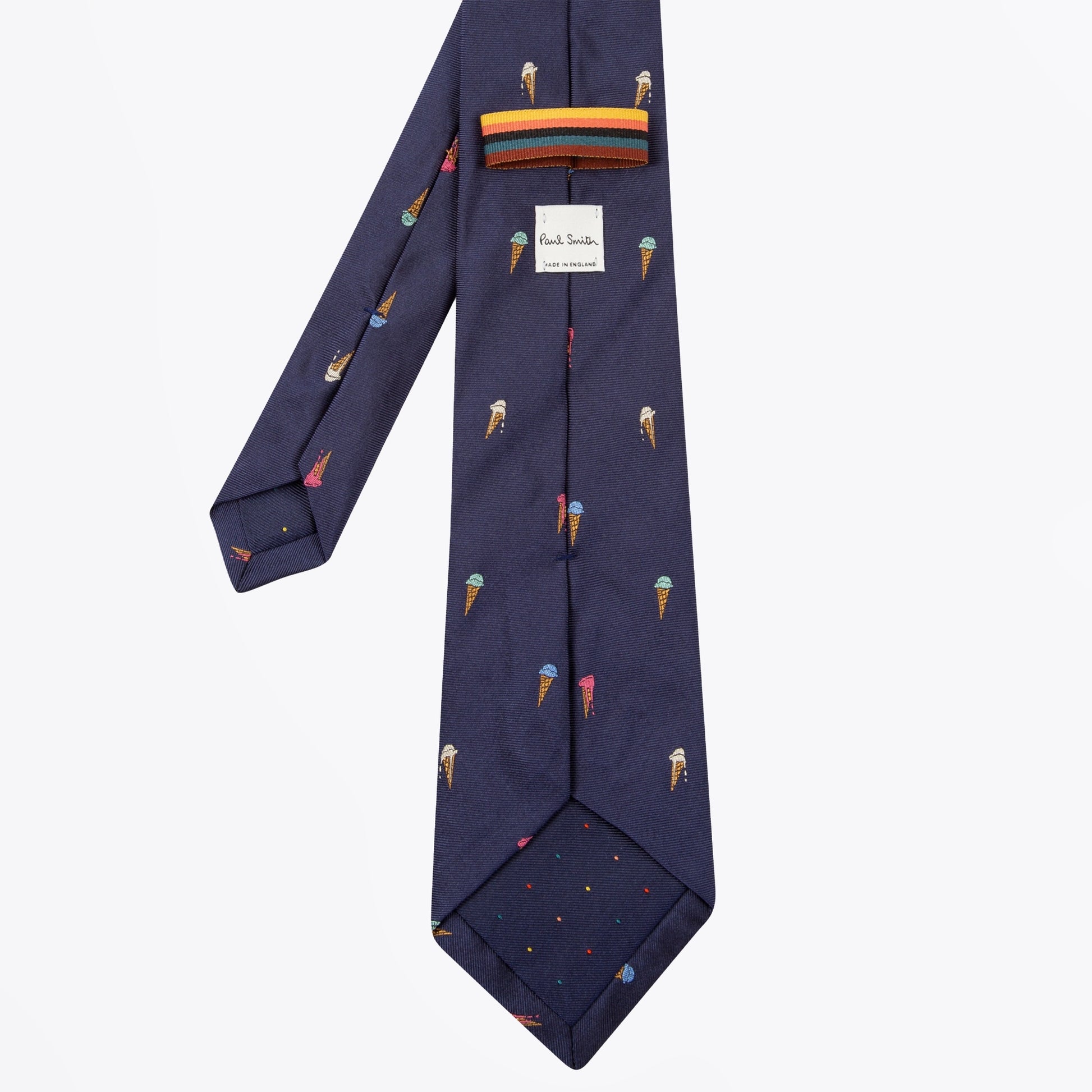 Paul Ice Cream Tie - Navy