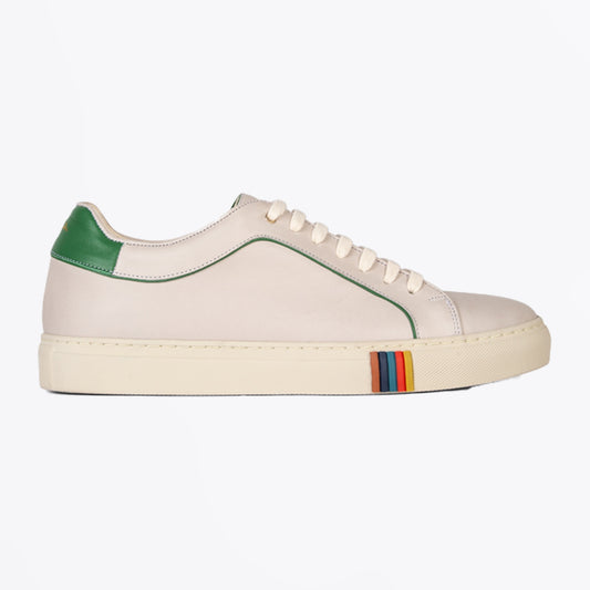 - Basso Leather Sneaker - Cream