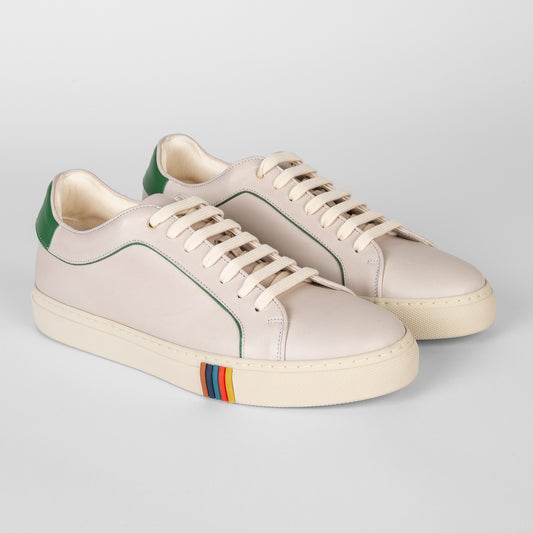 - Basso Leather Sneaker - Cream