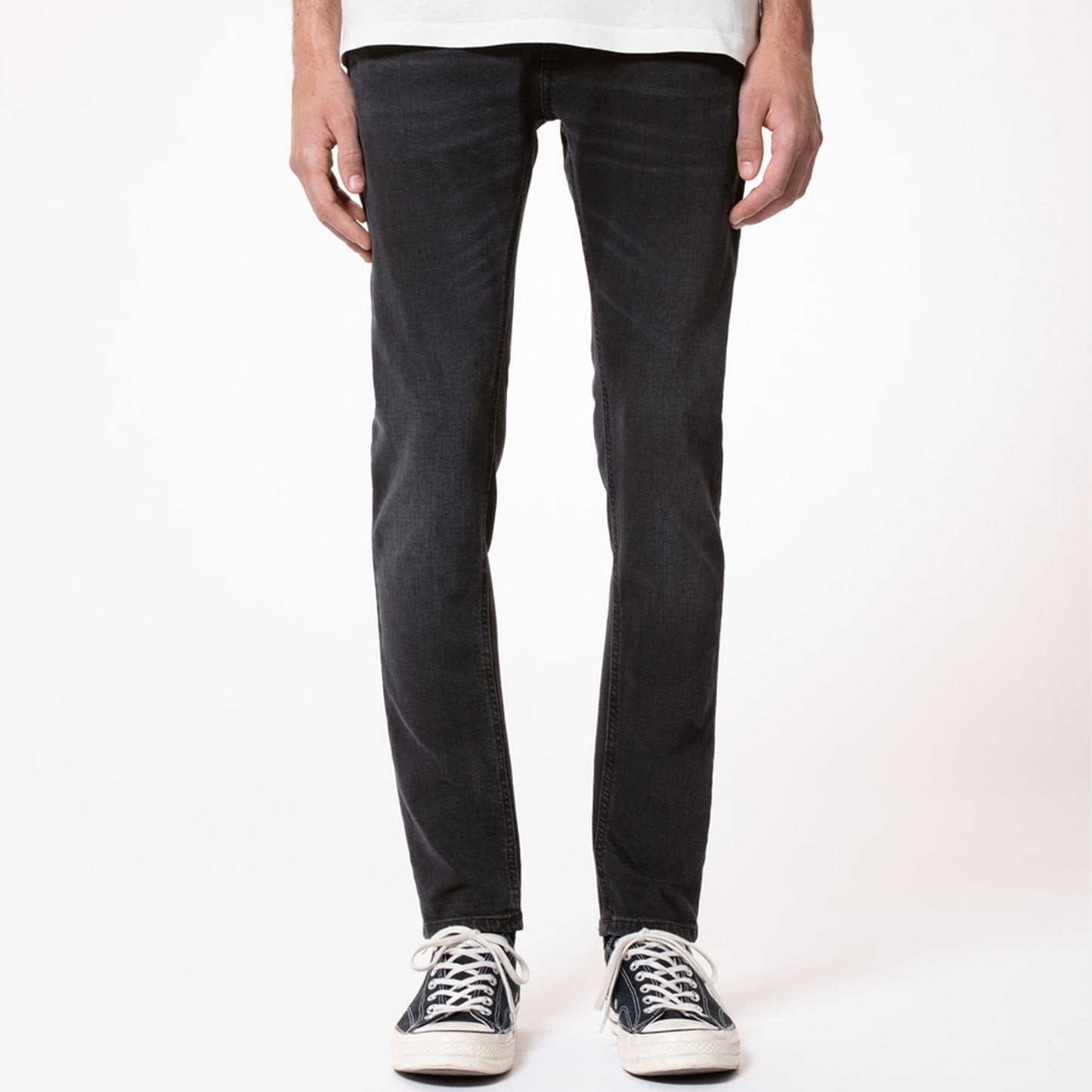 - Tight Terry Jeans - Soft Black