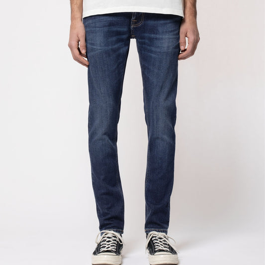 - Tight Terry Jeans - Dark Steel