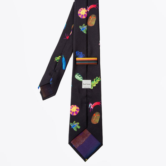 - South Downs Way Tie - Very Dark Navy