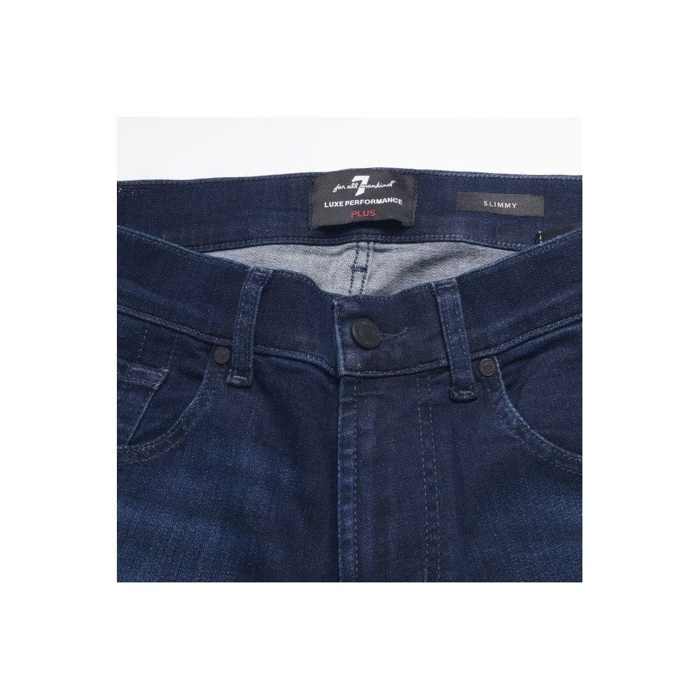 - Slimmy Luxe Plus Jeans - Deep Blue