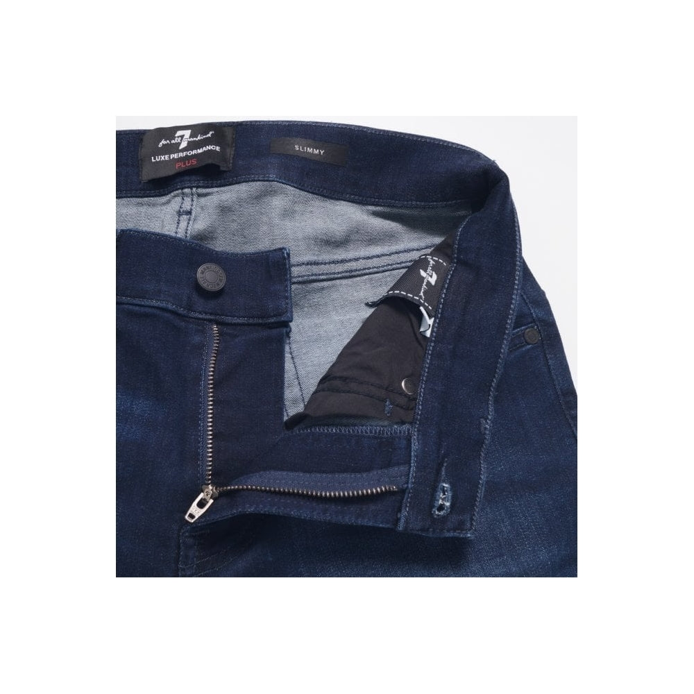 - Slimmy Luxe Plus Jeans - Deep Blue