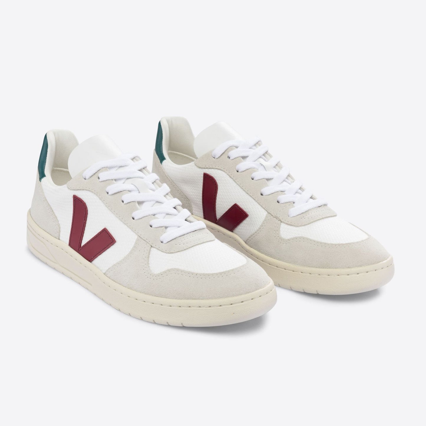 - V-10 Mesh Sneaker - White Marsala Brittany