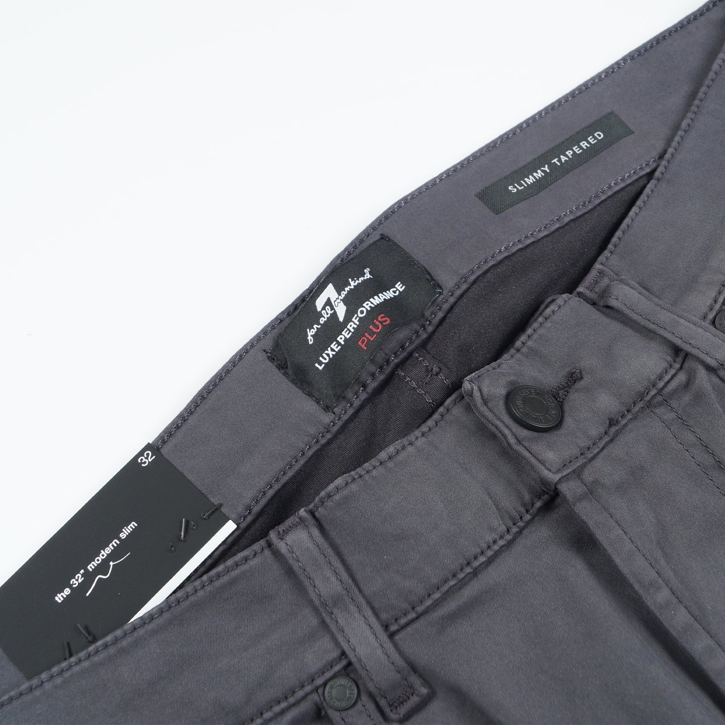 - Slimmy Tapered Lux Perf Plus - Grey