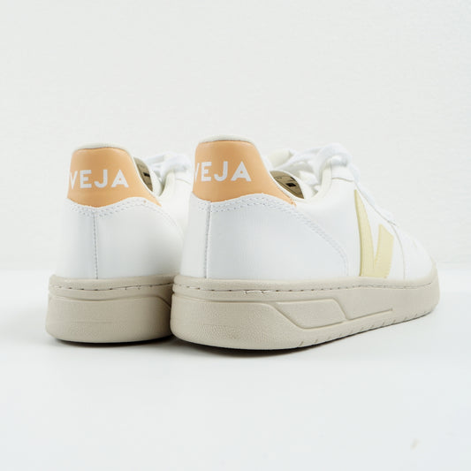 - V-10 CWL Sneakers - White Sun Peach