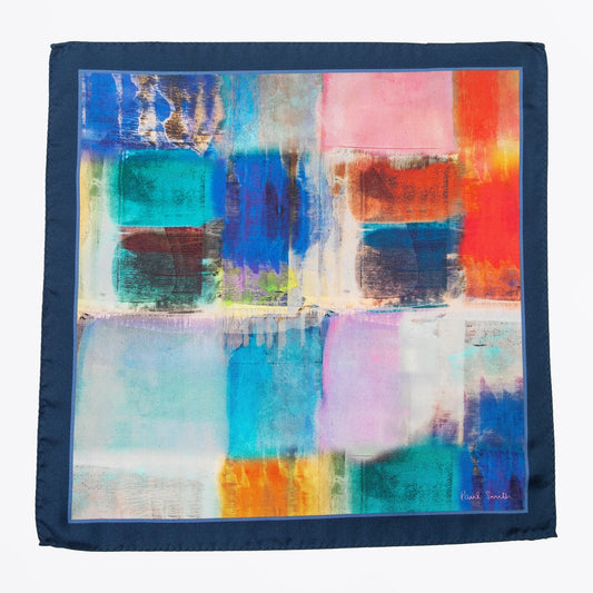 - Silk Pocket Square - Multi