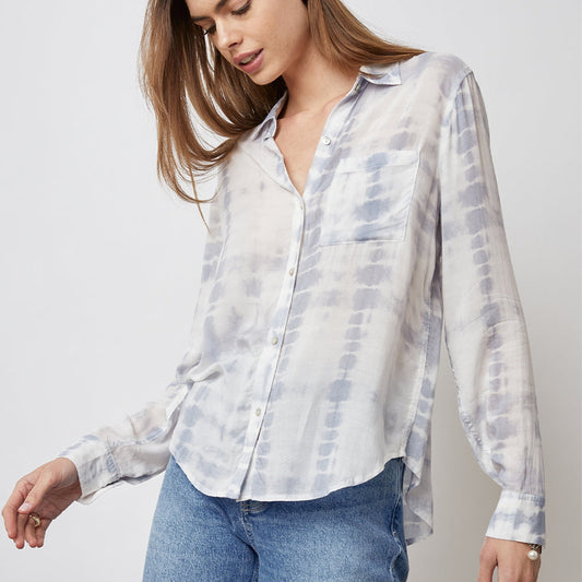 Josephine Shirt - River Shibori