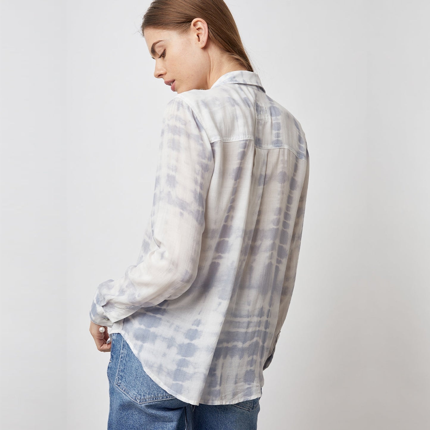 Josephine Shirt - River Shibori