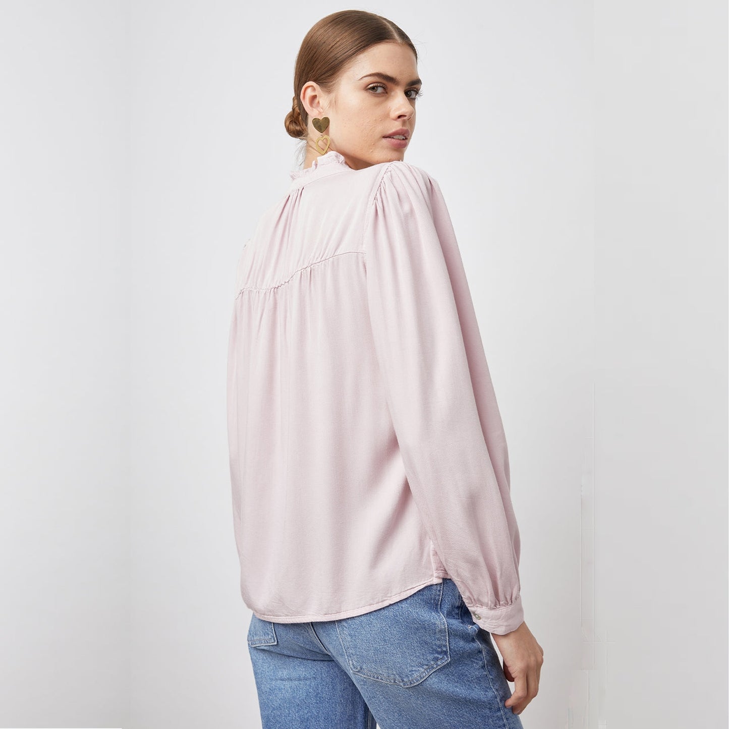 - Camille Shirt - Dusty Rose