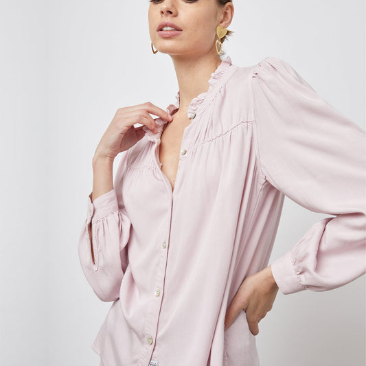 - Camille Shirt - Dusty Rose