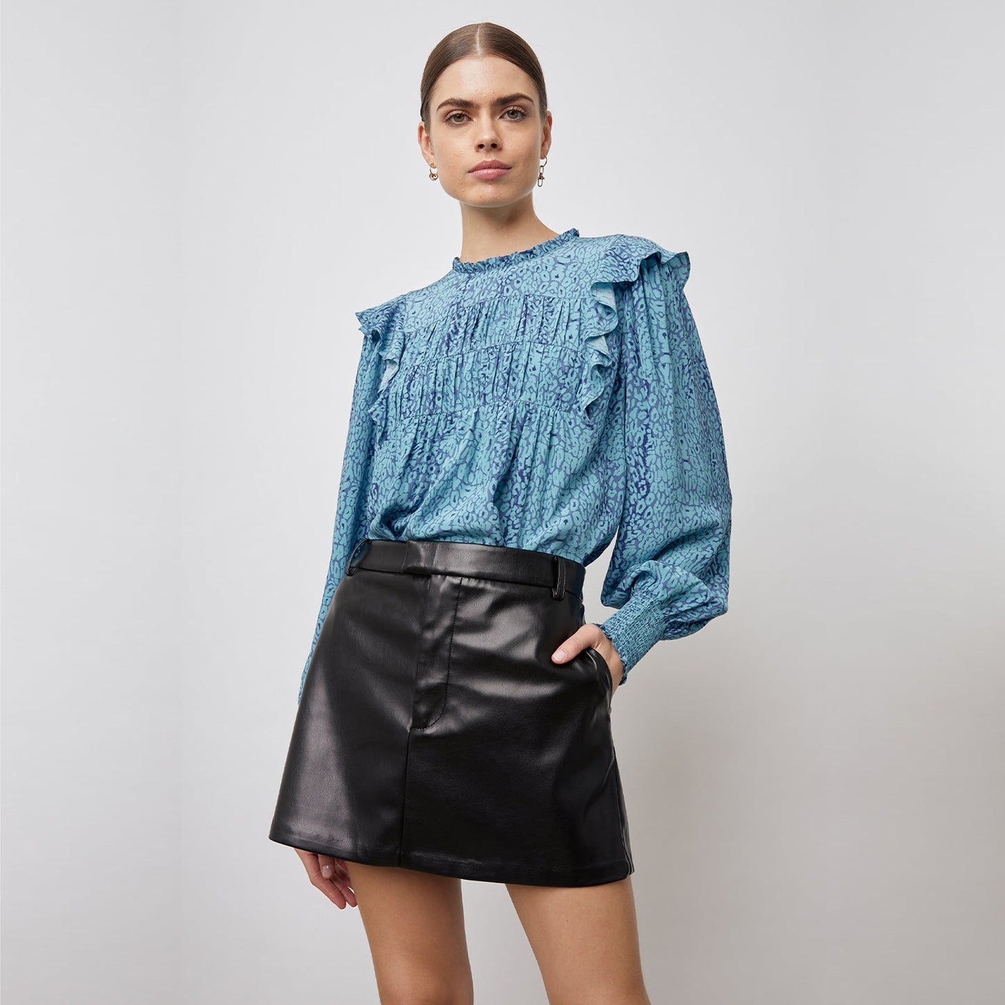 - Flora Top - Jewel Cheetah