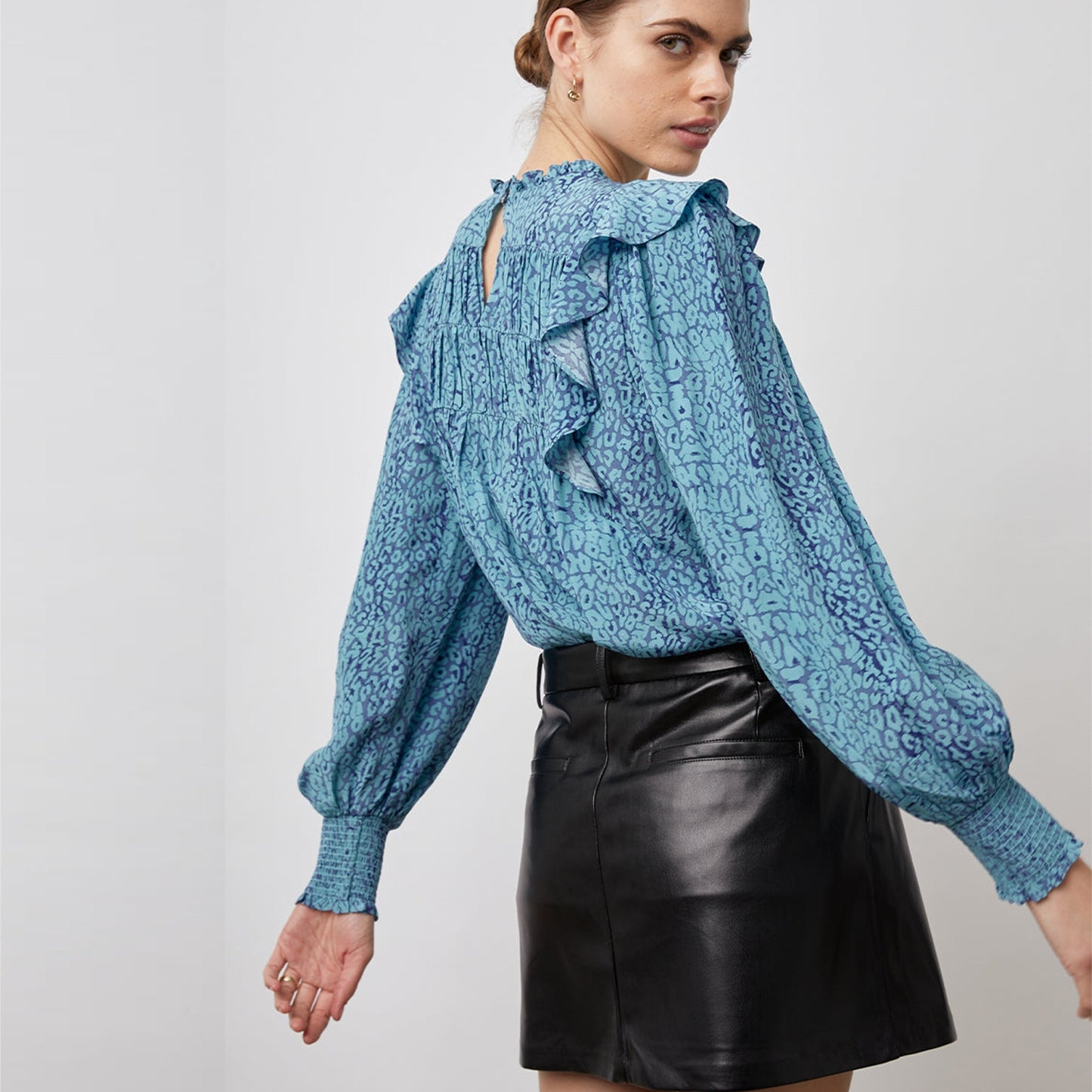 - Flora Top - Jewel Cheetah