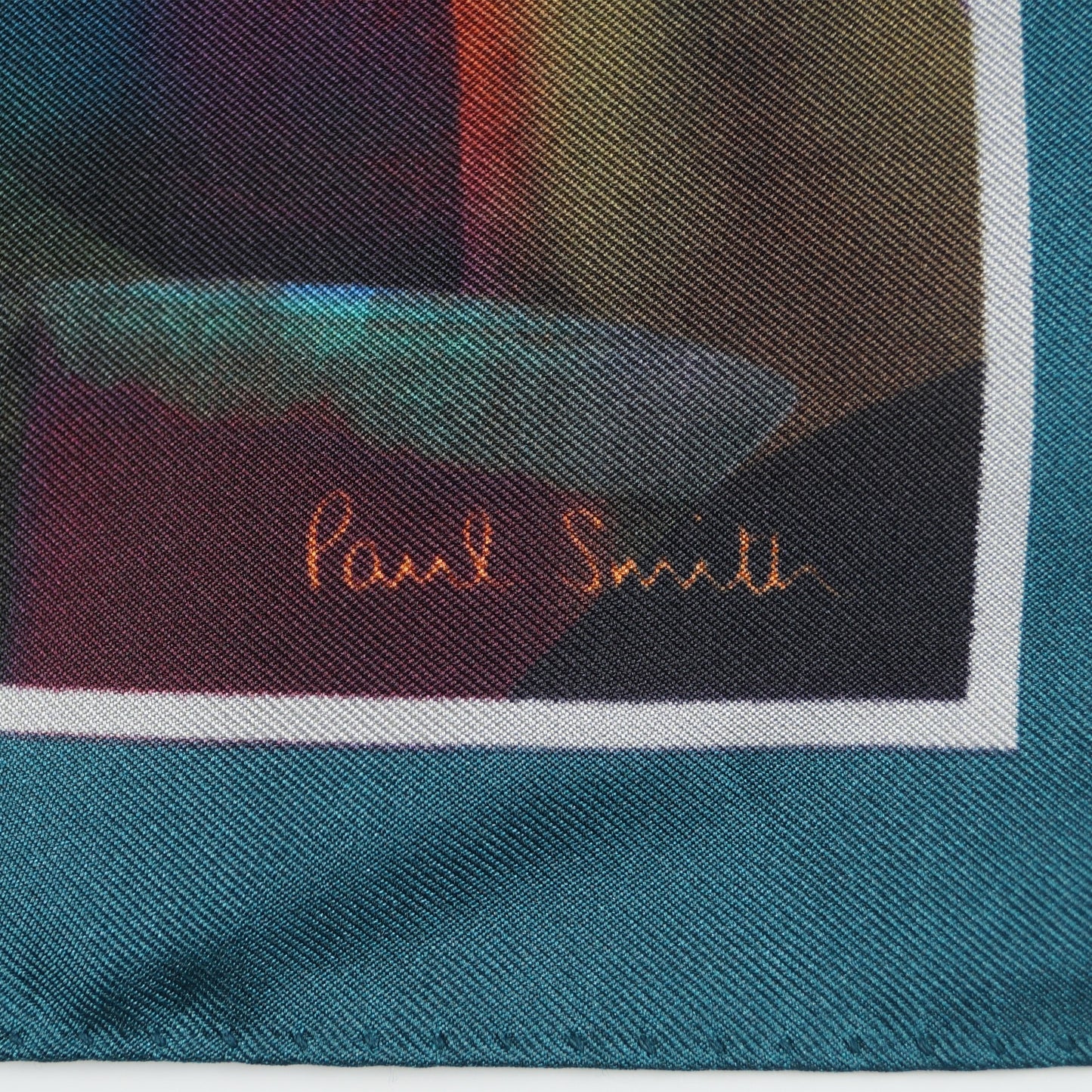 - Silk Pocket Square - Navy