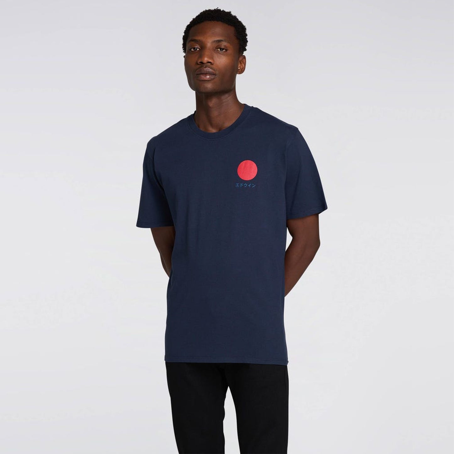 - Japanese Sun T-Shirt - Navy Blazer