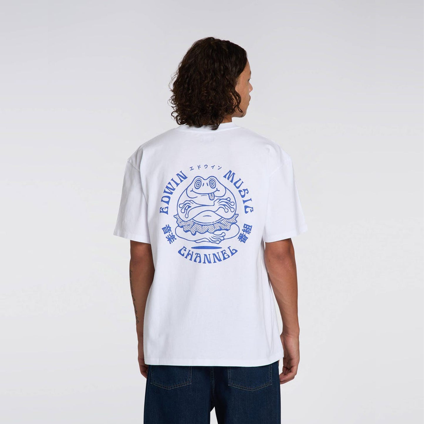 - Edwin Music Channel T-Shirt - White