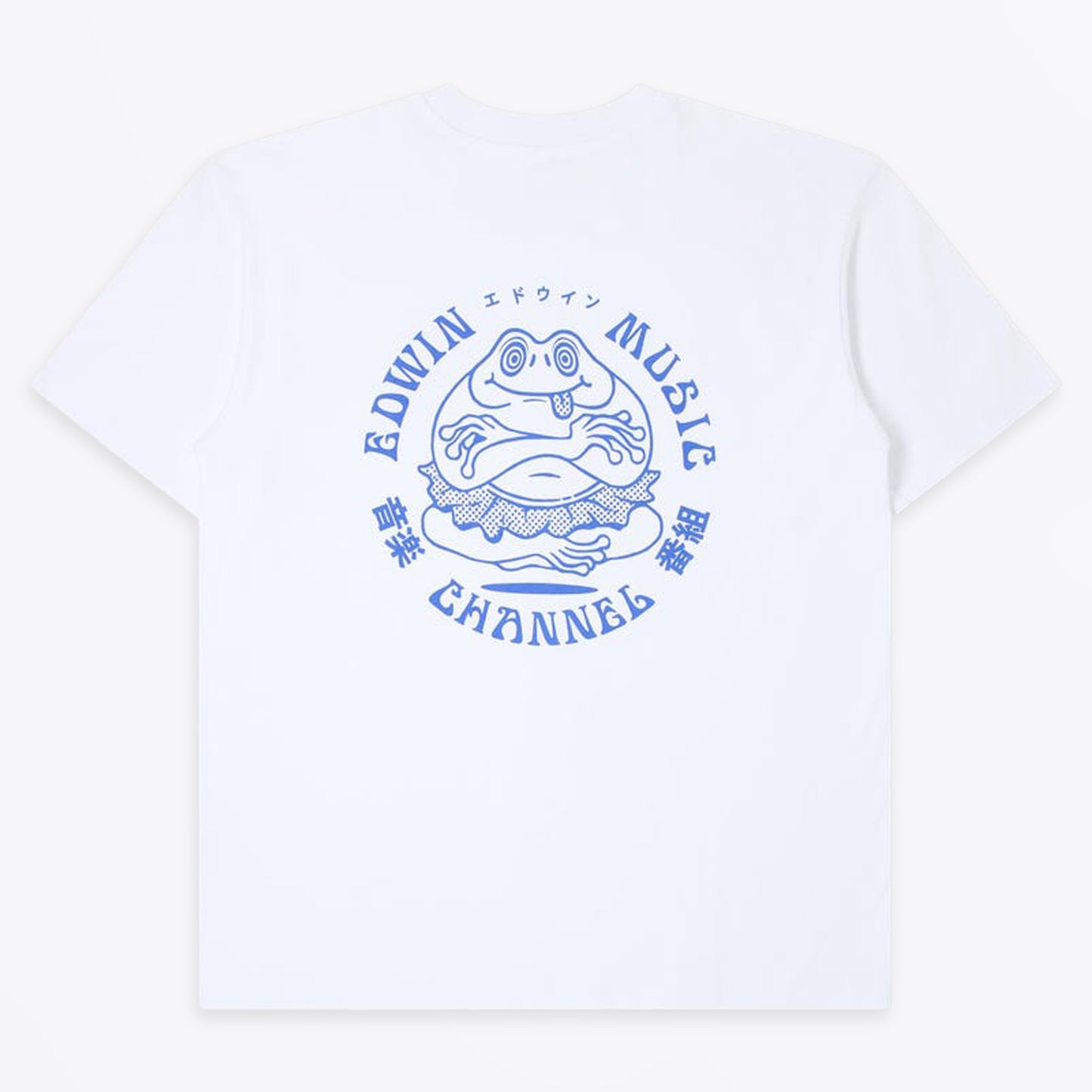 - Edwin Music Channel T-Shirt - White