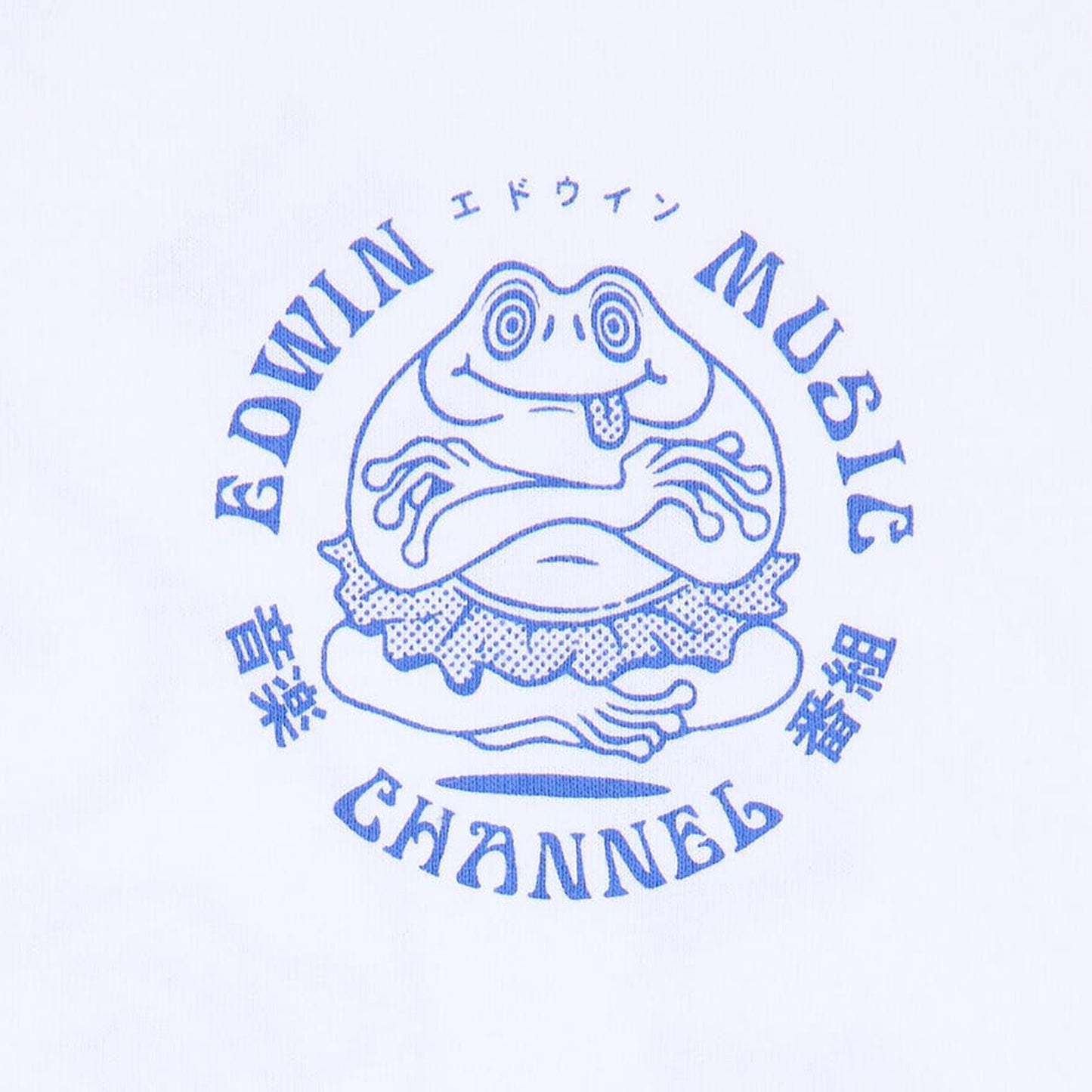 - Edwin Music Channel T-Shirt - White