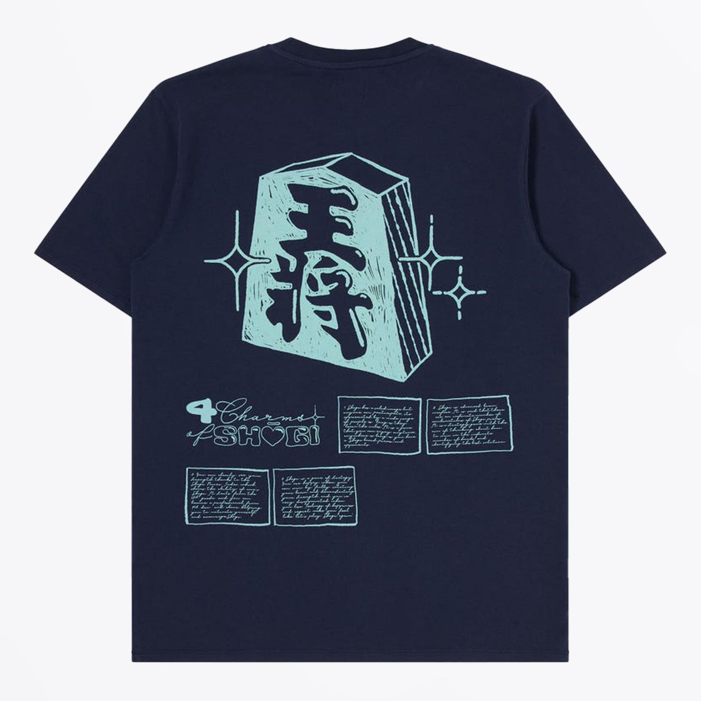 - Shogi T-Shirt - Maritime Blue