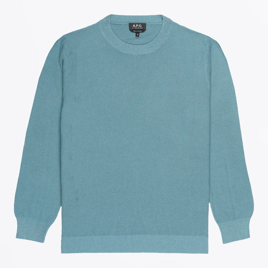 - Christian Pullover - Grey Blue