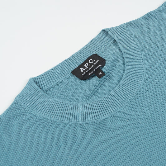 - Christian Pullover - Grey Blue