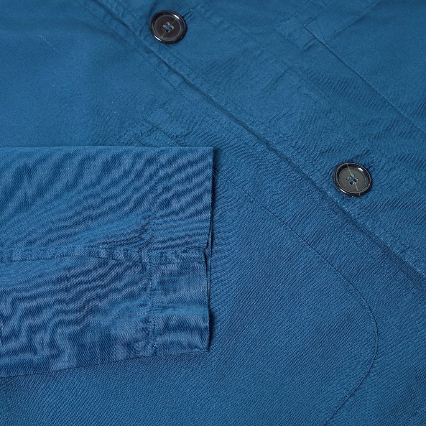 - Summer Fine Canvas Field Jacket - Indigo