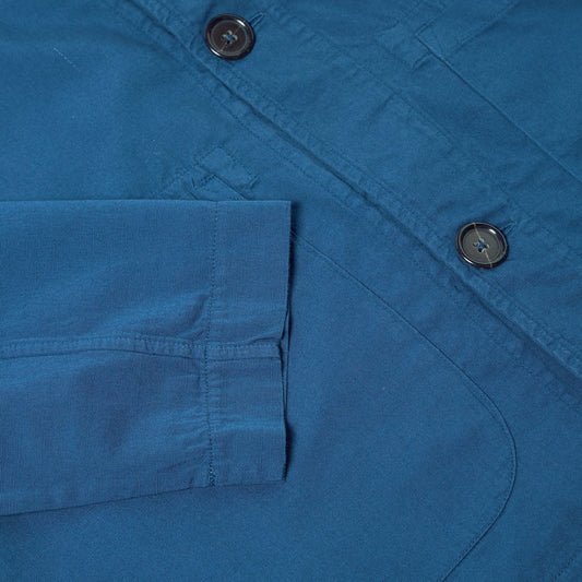 - Summer Fine Canvas Field Jacket - Indigo