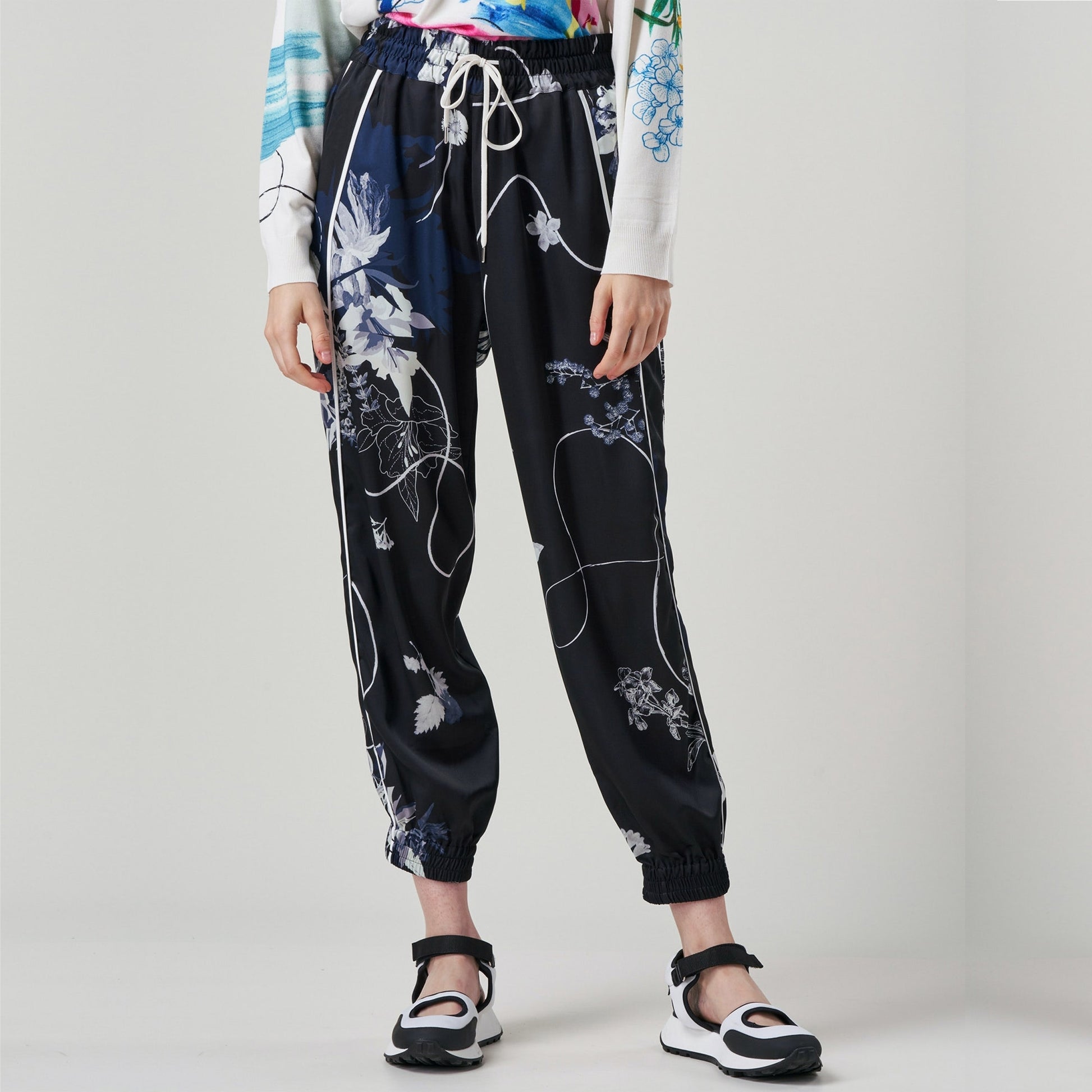 HIGH Frolicsome Jogger Pants - Navy