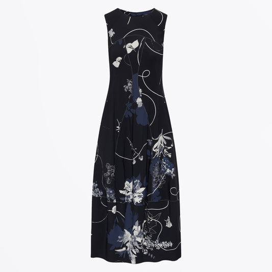Mesmerise Dress - Navy