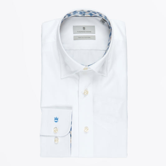 - Bergamo Hidden Contrast Trim - White