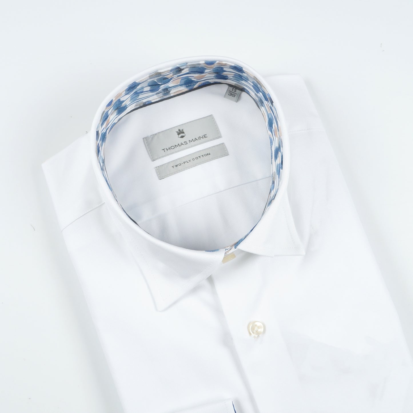 - Bergamo Hidden Contrast Trim - White