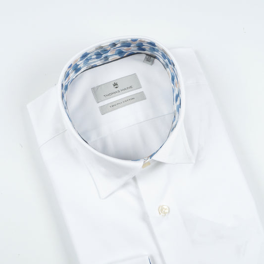 - Bergamo Hidden Contrast Trim - White