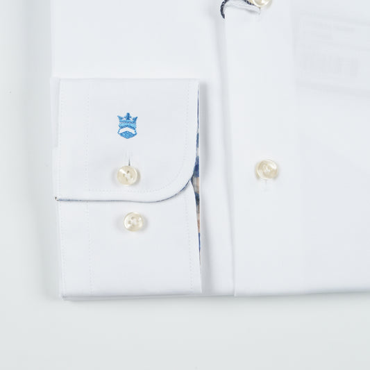 - Bergamo Hidden Contrast Trim - White